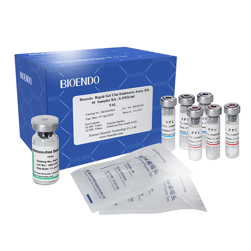 Rapid gel method limulus amebocyte lysate reagent